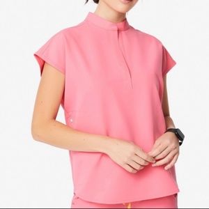 Figs Neon Pink Rafaela XS